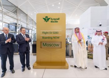 انطلاق أولى رحلات “الخطوط السعودية” إلى العاصمة الروسية موسكو