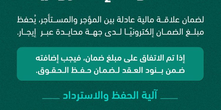 شبكة إيجار تطلق خدمة “حفظ مبلغ الضمان” لتعزيز الشفافية وحماية الحقوق المالية