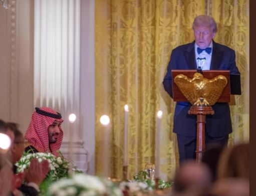 ولي العهد يشّرف حفل العشاء