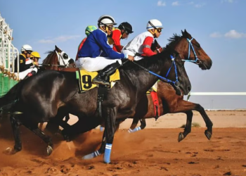 انطلاق مهرجان الأمير عبدالعزيز بن سعد لسباقات الخيل في ميدان فروسية حائل