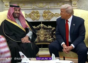 ولي العهد والرئيس الأمريكي