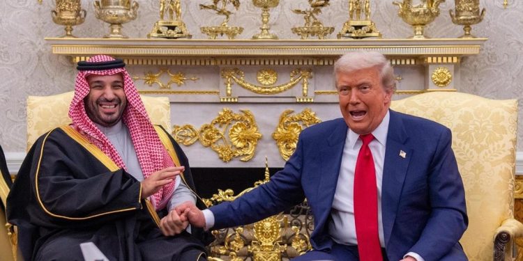 ولي العهد والرئيس الأمريكي يوقعان اتفاقية الدفاع الإستراتيجية بين البلدين