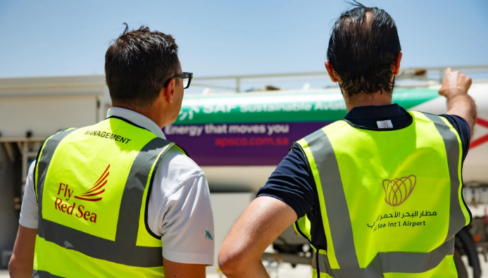 مطار البحر الأحمر الدولي: تقليل انبعاثات الطيران بنسبة 35%