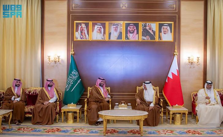 ولي العهد يصل البحرين