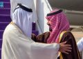 «شراكات استراتيجية واتفاقيات تاريخية».. بيان مشترك في ختام أمير قطر للمملكة ولقائه بولي العهد