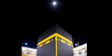 تعامد كوكب المشتري على الكعبة