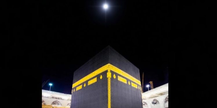 تعامد كوكب المشتري على الكعبة