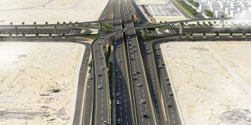 تصميم جسر تقاطع طريق الملك سلمان مع أبي بكر الصديق