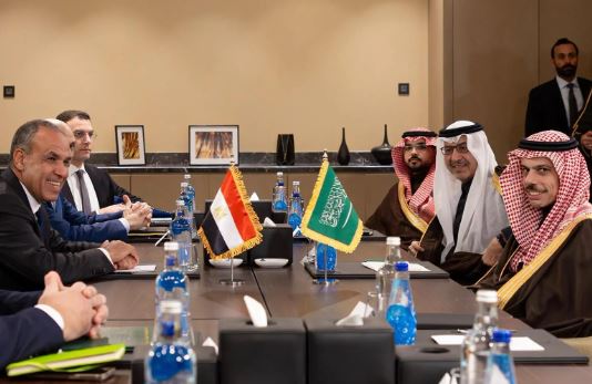 وزيرا خارجية السعودية ومصر