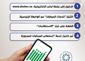 كيفية الاستعلام عن معلومات المركبة المحجوزة عبر أبشر