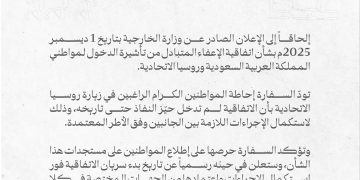 اتفاقية تأشيرة السعودية وروسيا… التوقيع تم والتنفيذ لم يبدأ بعد
