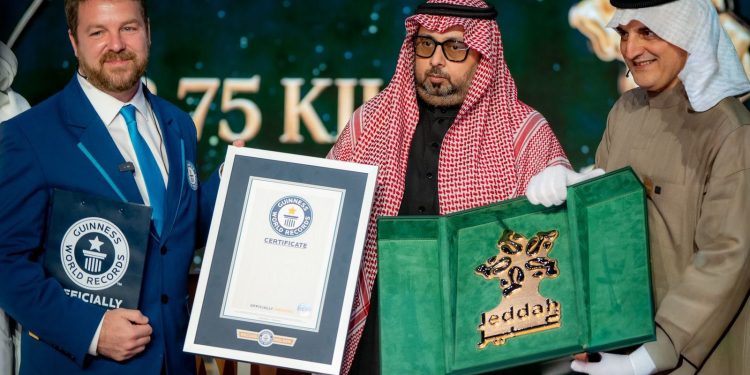 ماذا يعني تسجيل شعار موسم جدة الذهبي في موسوعة غينيس للأرقام القياسية؟