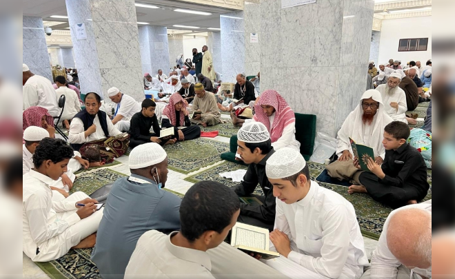 تصاريح الاعتكاف في المسجد الحرام