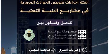 خدمة مؤتمتة لتعويض الحوادث المرتبطة بمشاريع البنية التحتية