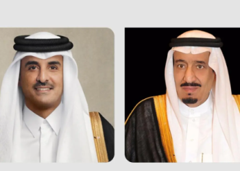 قطر تهنئ خادم الحرمين الشريفين بذكرى يوم التأسيس