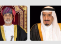 سلطان عُمان يهنئ خادم الحرمين الشريفين بمناسبة يوم التأسيس