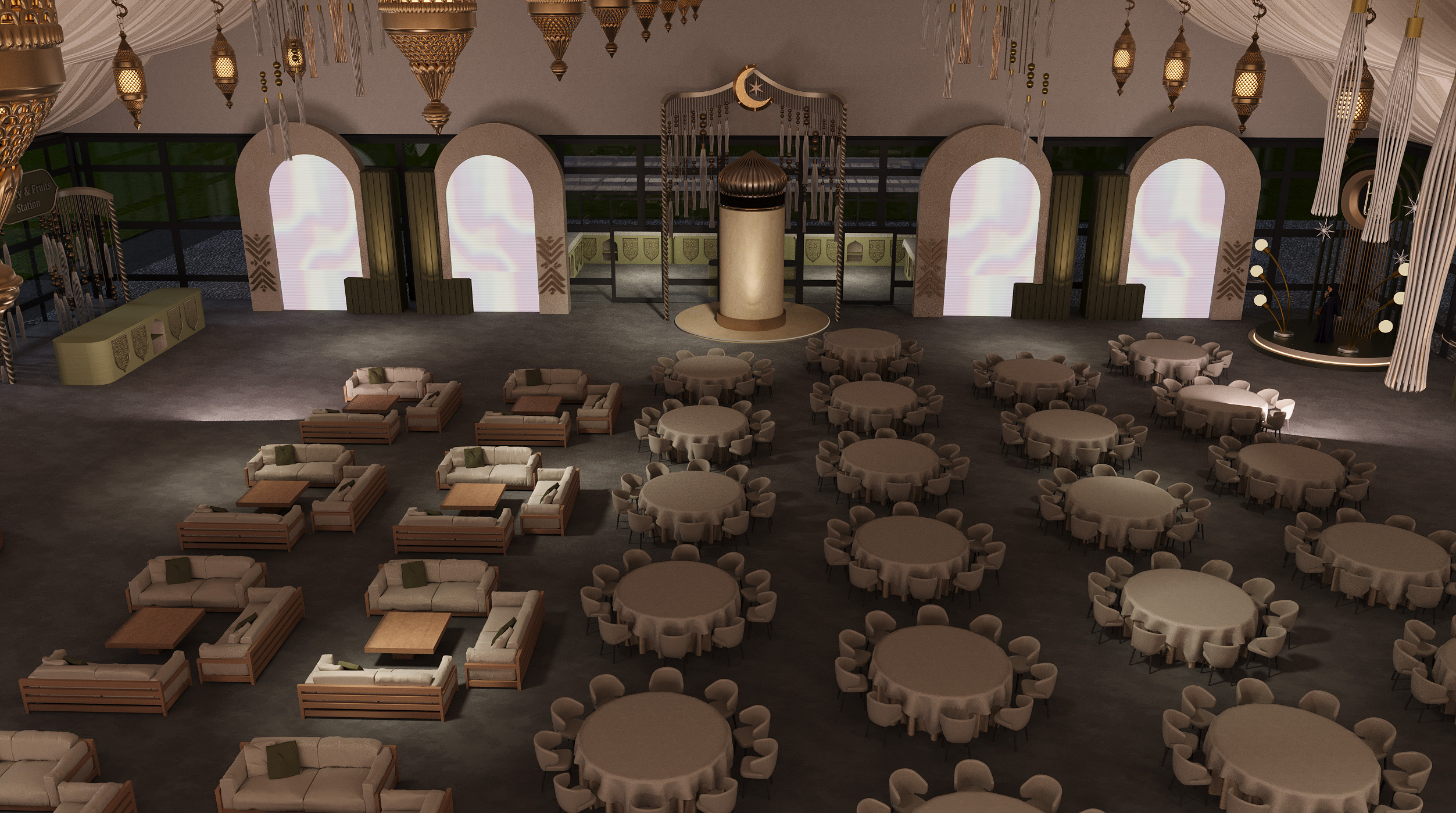 خيمة "ليالينا الرمضانية" – فندق الريتز كارلتون الرياض