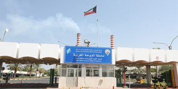 حريق في محطة كهرباء كويتية بسبب سقوط شظية خلال اعتراض طائرة مسيرة