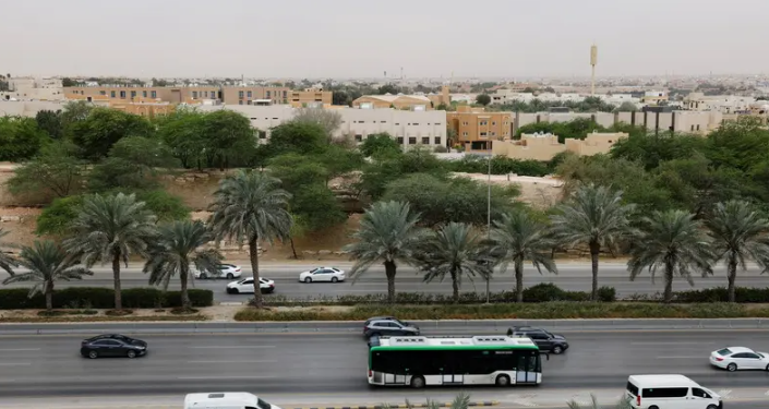 محيط السفارة الأميركية في الرياض