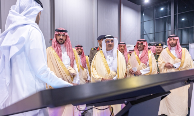 نائب أمير المنطقة الشرقية يفتتح معرض اليوم العالمي للدفاع المدني 2026