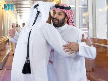 أمير دولة قطر يصل إلى جدة