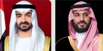 ولي العهد يبحث مع رئيس الإمارات مستجدات الأوضاع في المنطقة