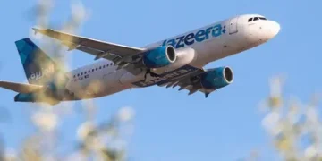 طيران الجزيرة ينقل عملياته مؤقتًا إلى مطار القيصومة بحفر الباطن بسبب إغلاق الأجواء الكويتية