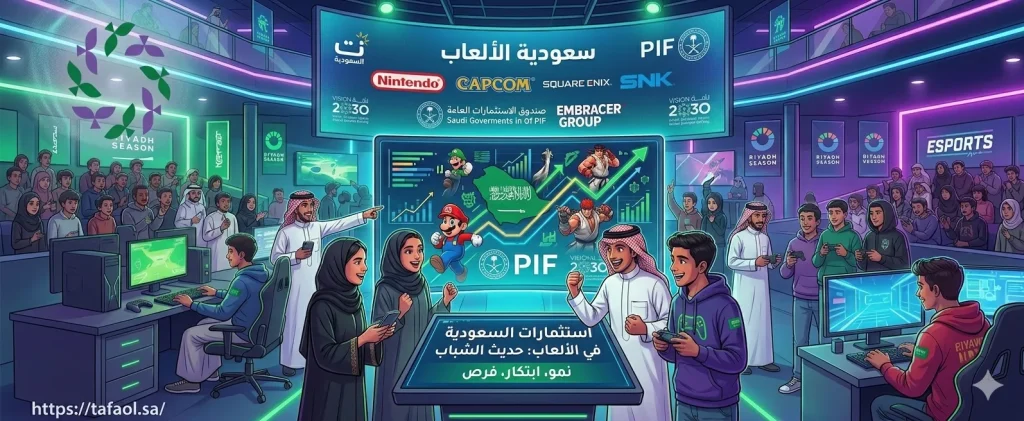 استثمارات السعودية في شركات الألعاب