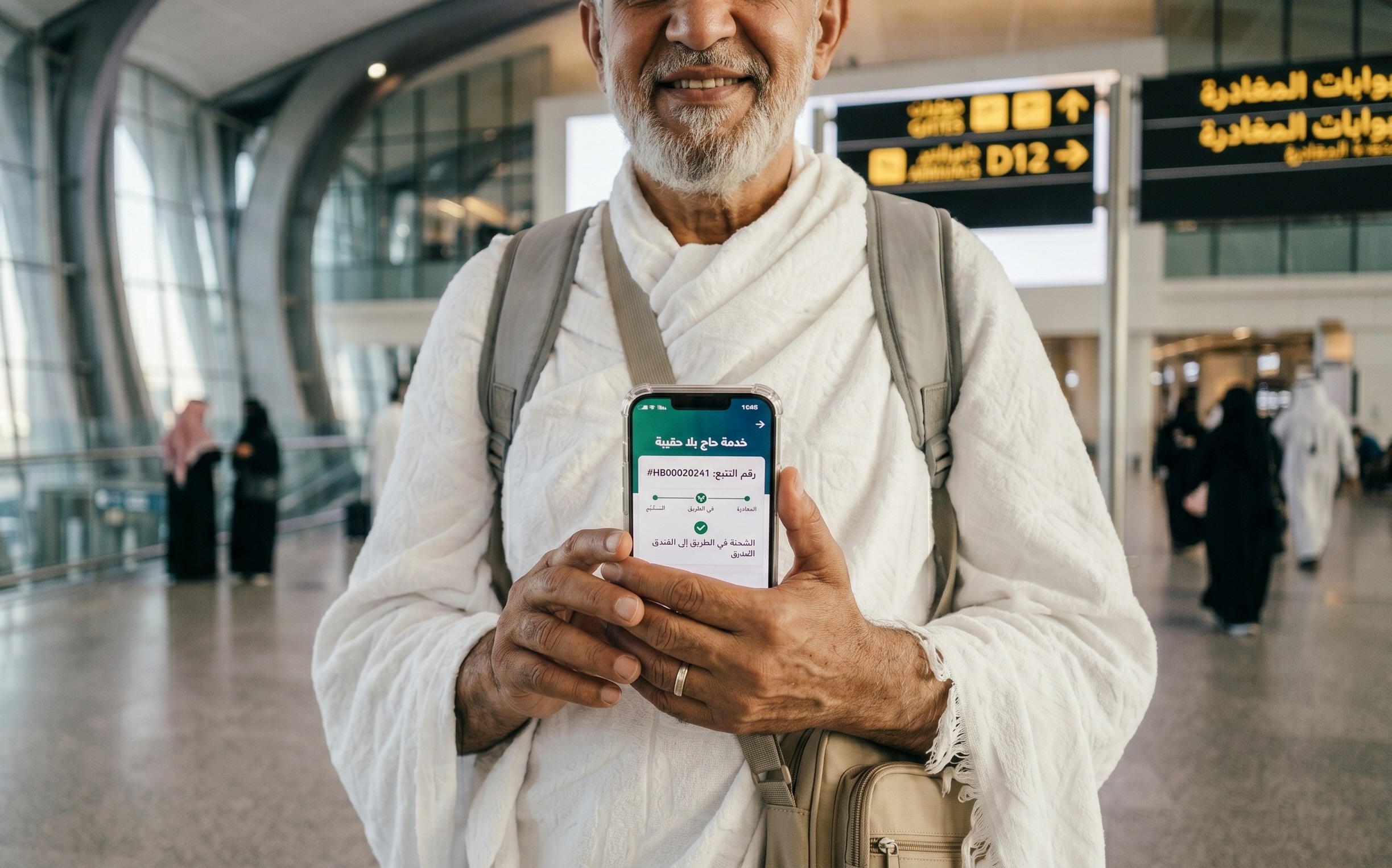 حاج بلا حقيبة