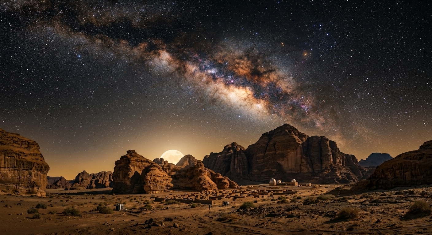 العلا وحماية السماء المظلمة..