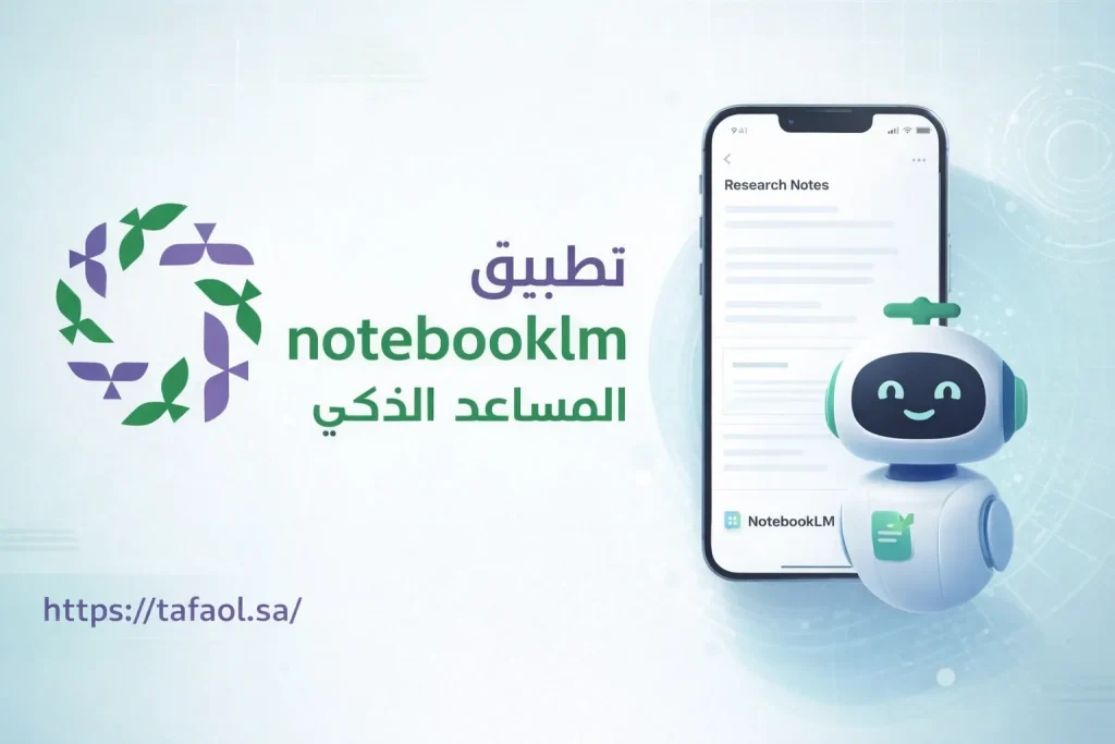 تطبيق NotebookLM المساعد الذكي