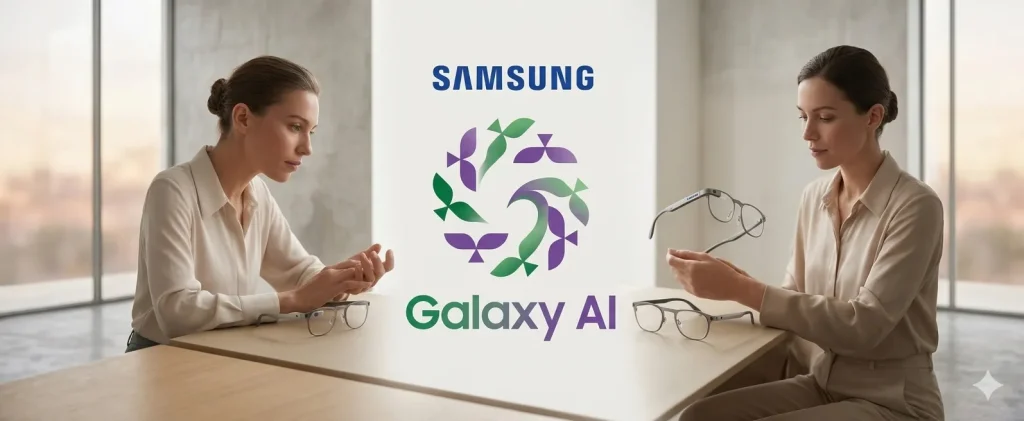 نظارات سامسونج الذكية Galaxy AI