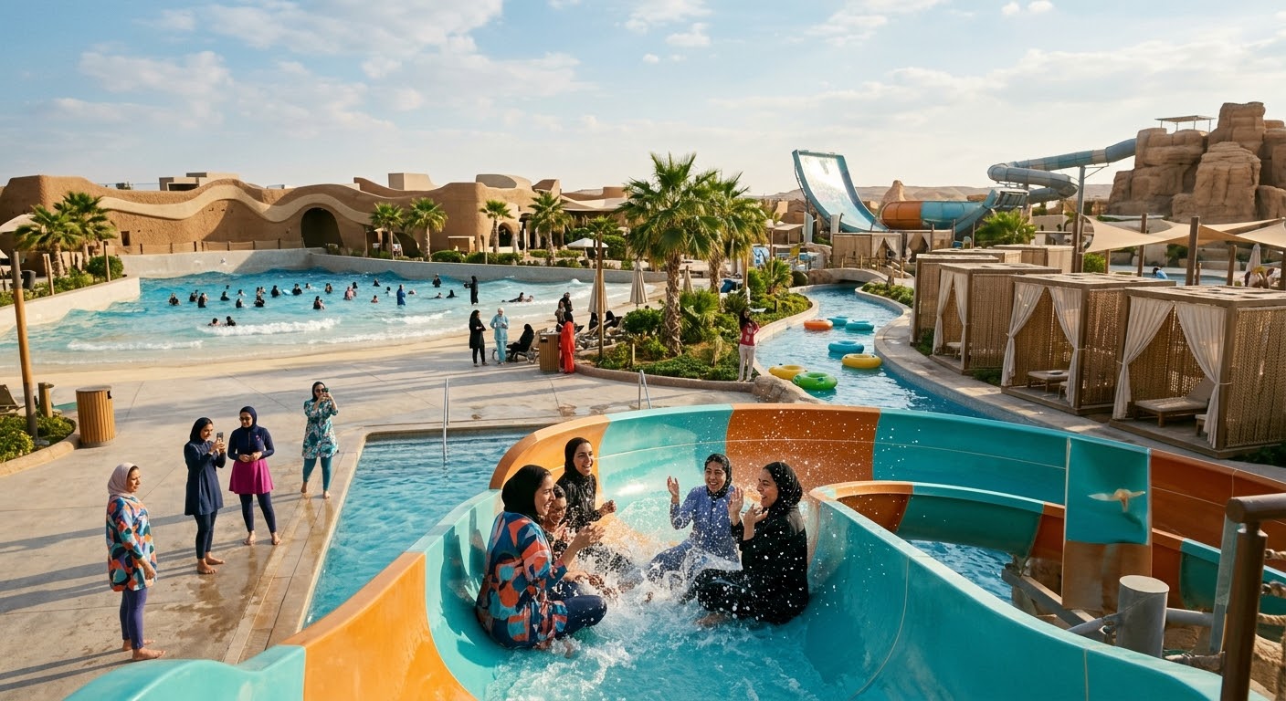 يوم نسائي في أكواريبيا.