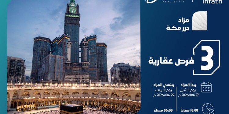 مزاد درر مكة العقاري