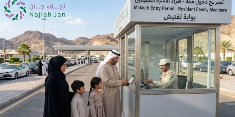 كيف يتم إصدار تصريح دخول مكة لأفراد الأسرة غير السعوديين عبر أبشر؟