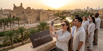 السياح الأجانب في السعودية