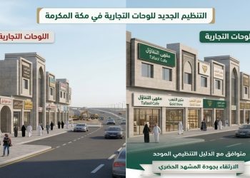 اللوحات التجارية في مكة المكرمة