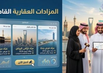 المزادات العقارية القادمة في السعودية