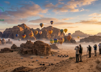 تجربة مناطيد العلا..