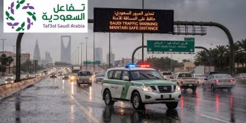 تحذير المرور السعودي