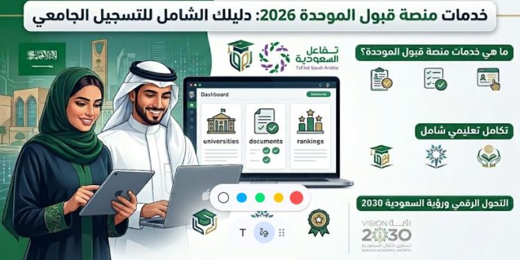 خدمات منصة قبول الموحدة 2026