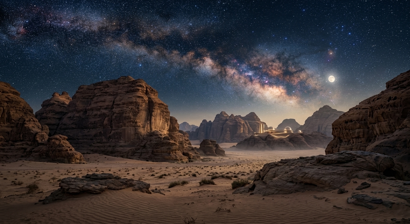 سماء العلا وحماية السماء المظلمة