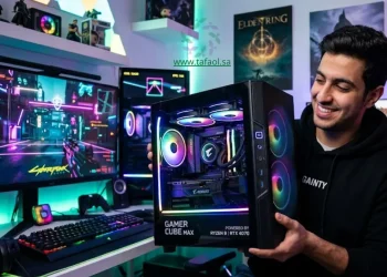 كمبيوتر صغير جدًا للألعاب