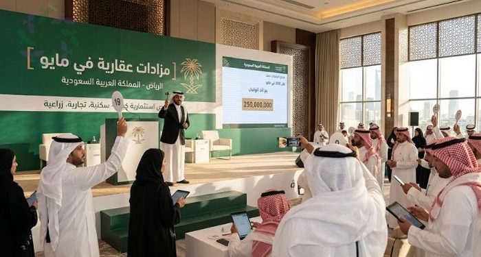 مزادات عقارية في مايو