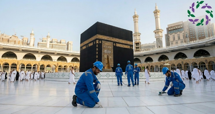 مشروع الصيانة الشاملة للكعبة المشرفة إنجاز يواكب رؤية 2030