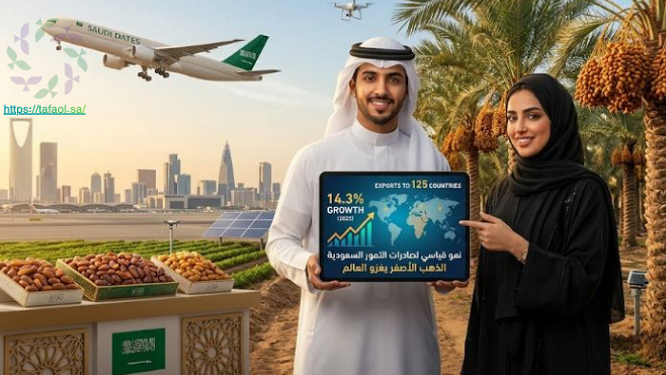 نمو قياسي لصادرات التمور السعودية
