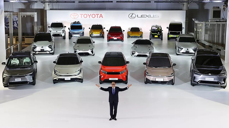 Η οικογένεια ηλεκτρικών αυτοκινήτων της Toyota