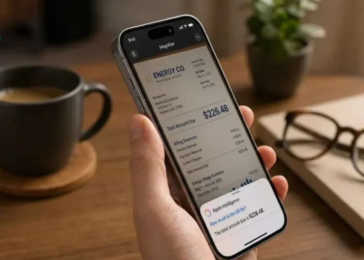 مزايا إمكانية الوصول بذكاء iOS 27
