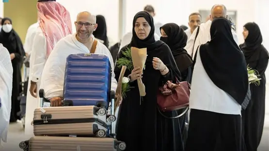 شكر لخادم الحرمين الشريفين وولي العهد على رعاية ضيوف الرحمن