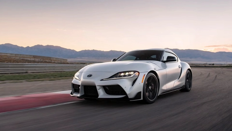 ثبات تويوتا سوبرا 2026 فئة Track Edition أوتوماتيك في المنعطفات